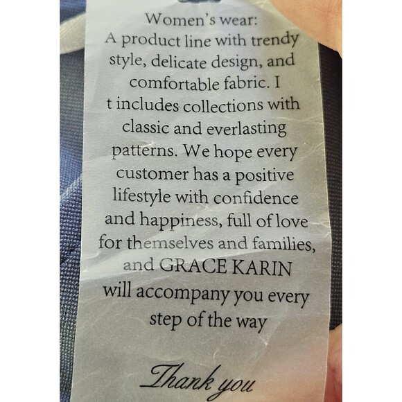 GRACE KARIN Womens Pencil Dress Flutter Sleeve Knee Length Blue Black Stretch - Picture 8 of 10